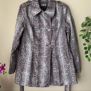 Suzy Shier Trench Coat